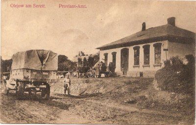 Olejw pocztwka Feldpost 1918